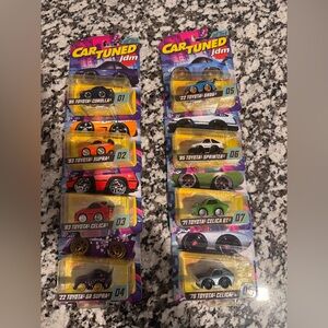 Car Tuned JDM Toyota Complete Set 1–8 Sealed Corolla Supra Celica GR86 GR Supra